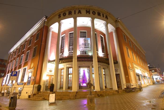 Torshov Theatre photo taken in the evening