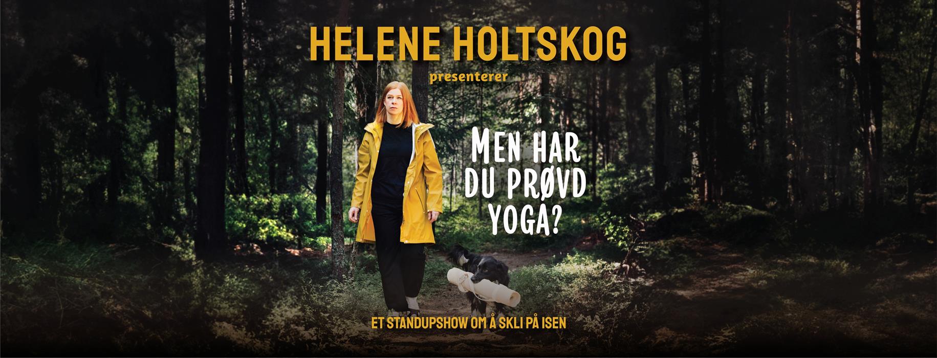 "Men har du prøvd yoga?" - et standupshow om å skli på isen