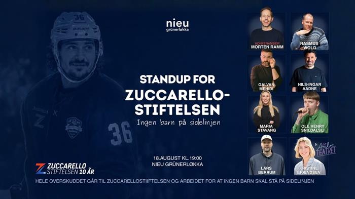 Standup for Zuccarellostiftelsen