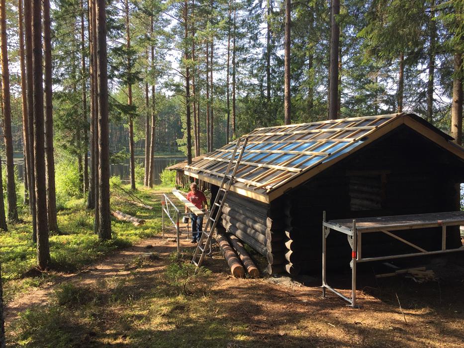 Rolstad farm - accommodation in the woods in a small cabin
